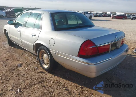 2000 Mercury Grand Marquis Ls from USA, damaged, VIN 2MEFM75W6YX628533